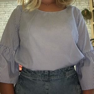 Striped Flowey shirt